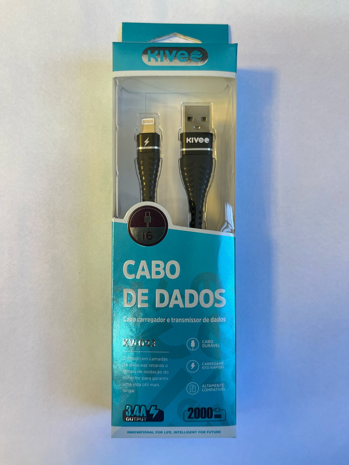 Cabo USB x Lightning (iPhone) 3.4A